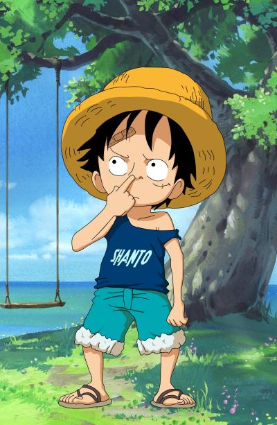 One Piece, Anime, Monkey D. Luffy, KID LUFFY